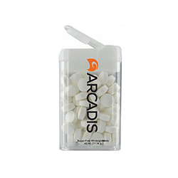 MINTS IN RECTANGLE FLIP-TOP DISPENSER